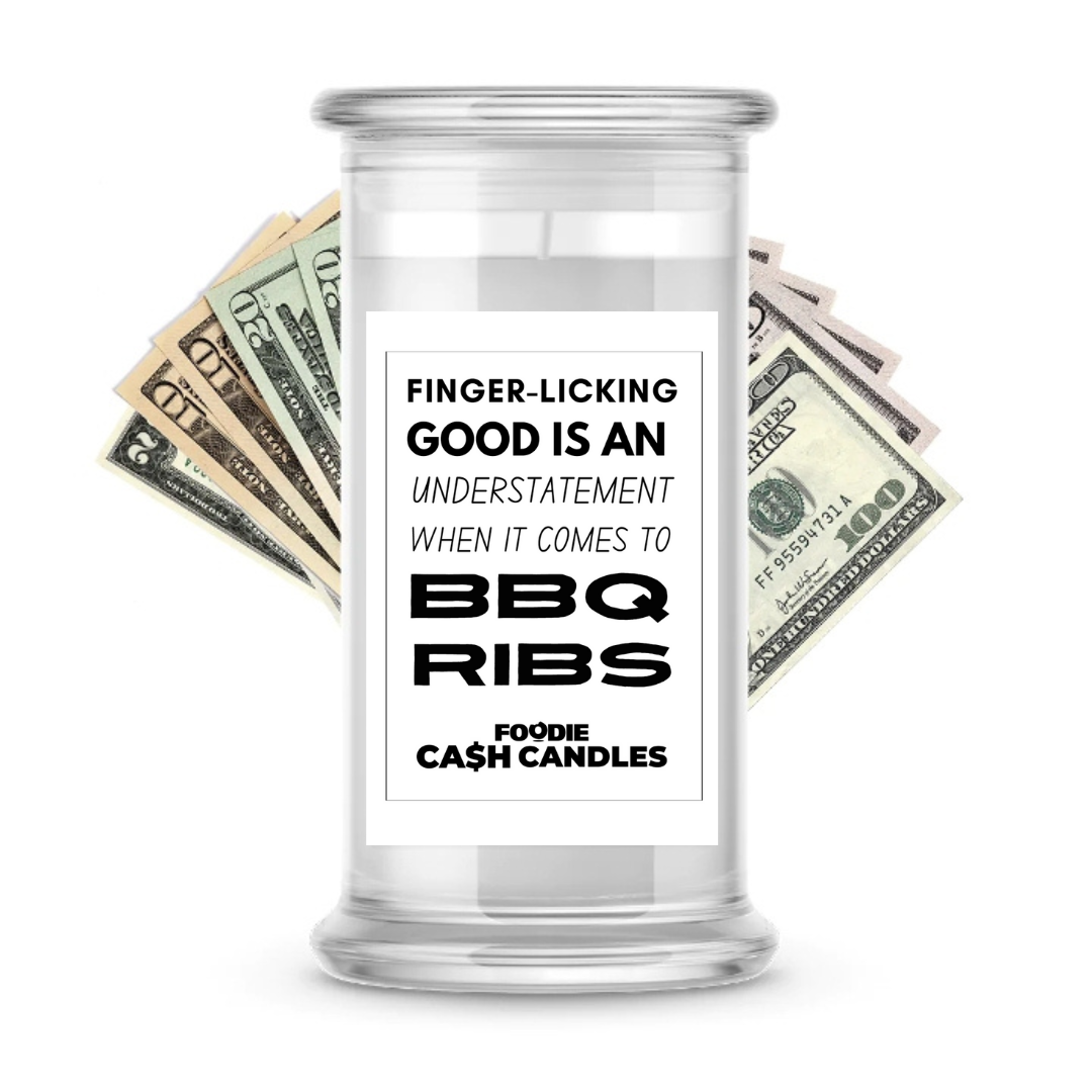 Finger-licking good is an understatement when it comes to BBQ ribs | Foodie Cash Candles