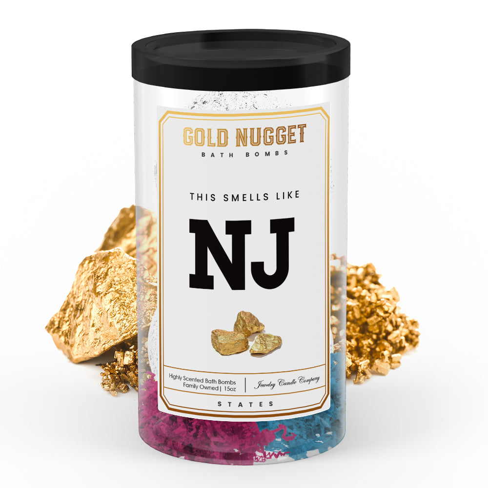 This Smells Like NJ State Gold Nugget Bath Bombs