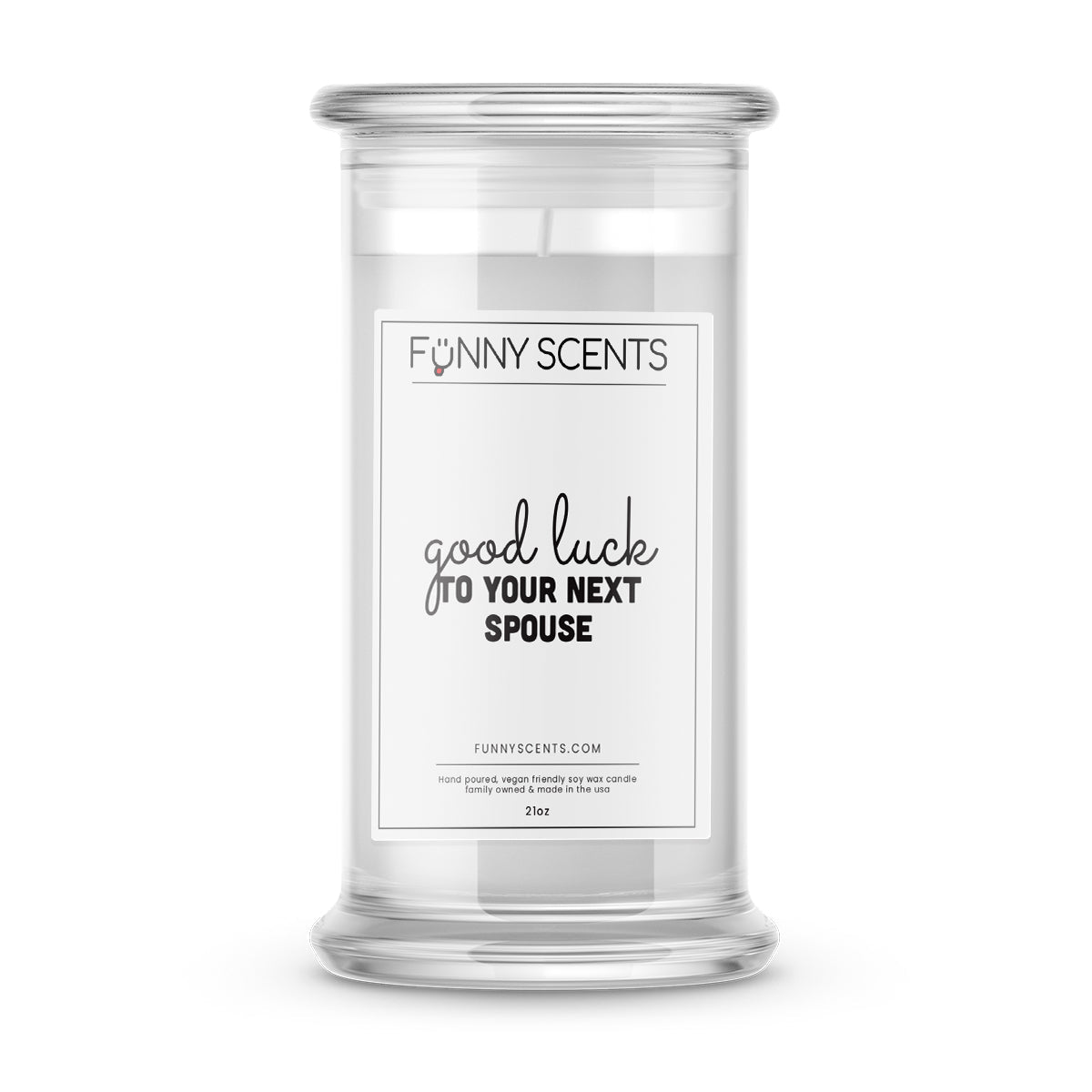 good luck to your next spouse Funny Candles