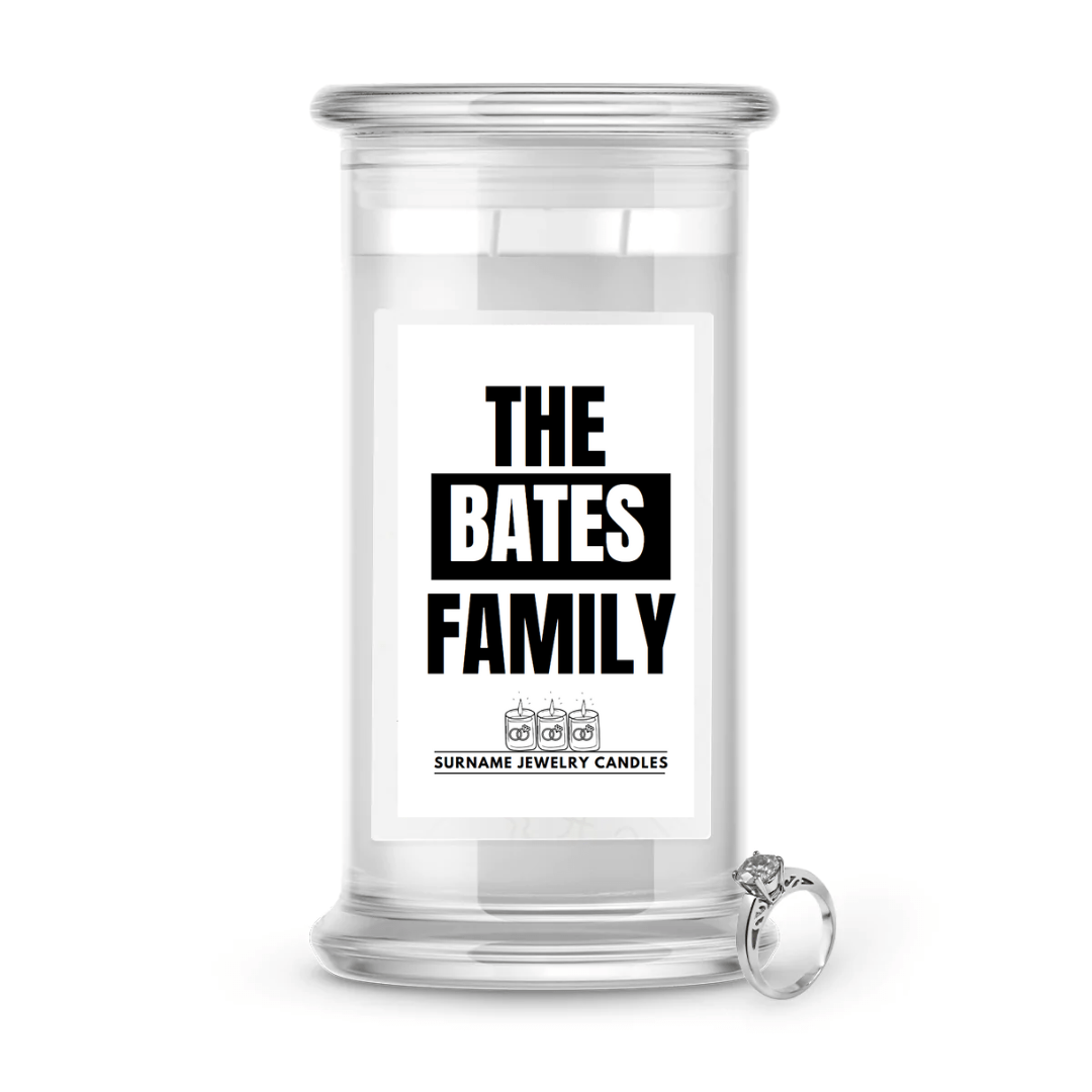 The Bates Family | Surname Jewelry Candles