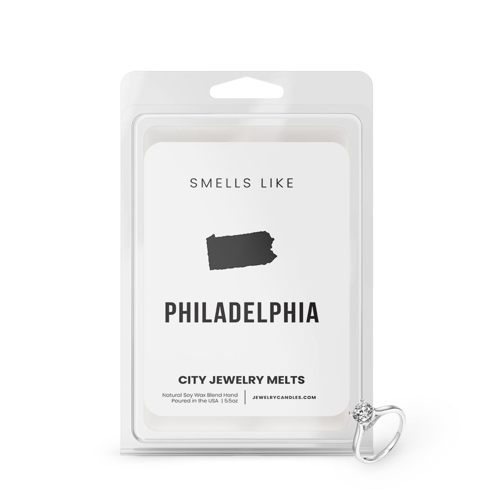 Smells Like Philadelphia City Jewelry Wax Melts