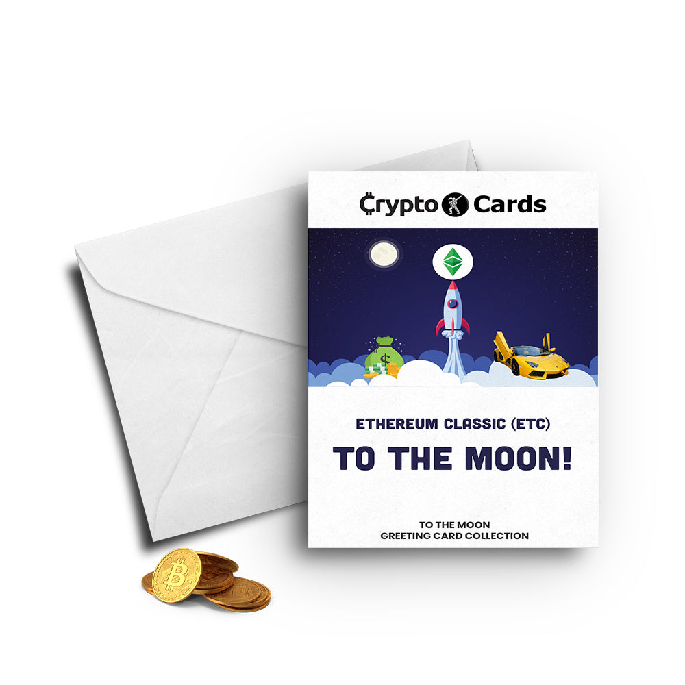 Ethereum Classic (ETC) To The Moon! Crypto Cards