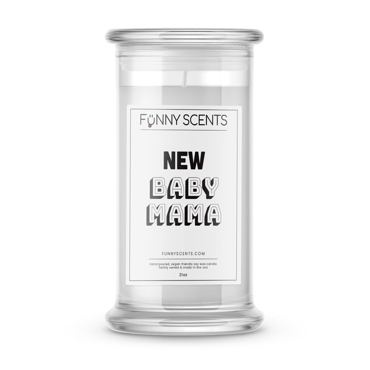 New Baby MAMA Funny Candles