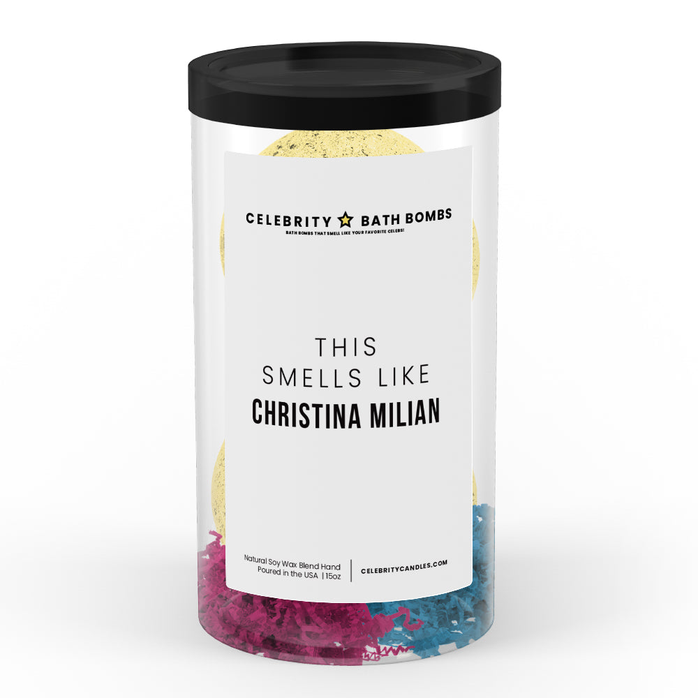 This Smells Like Christina Milian Celebrity Bath Bombs