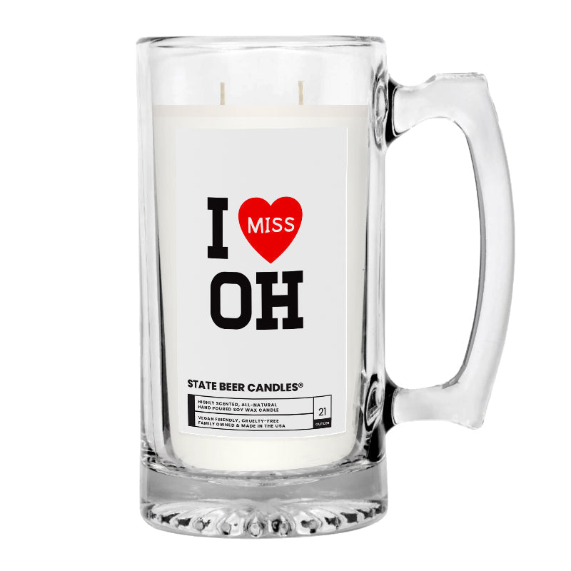 I miss OH State Beer Candles