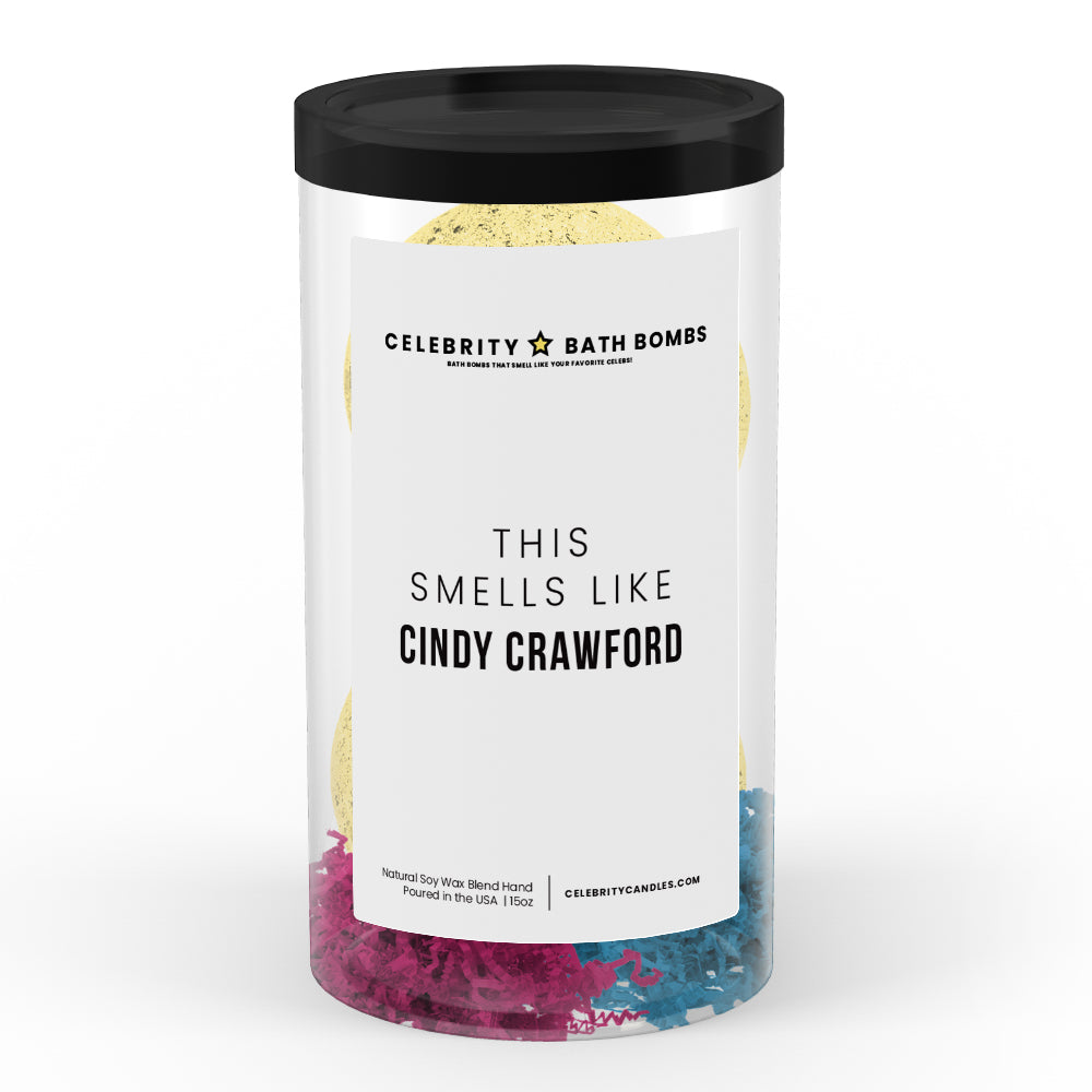 This Smells Like Cindy Crawford Celebrity Bath Bombs