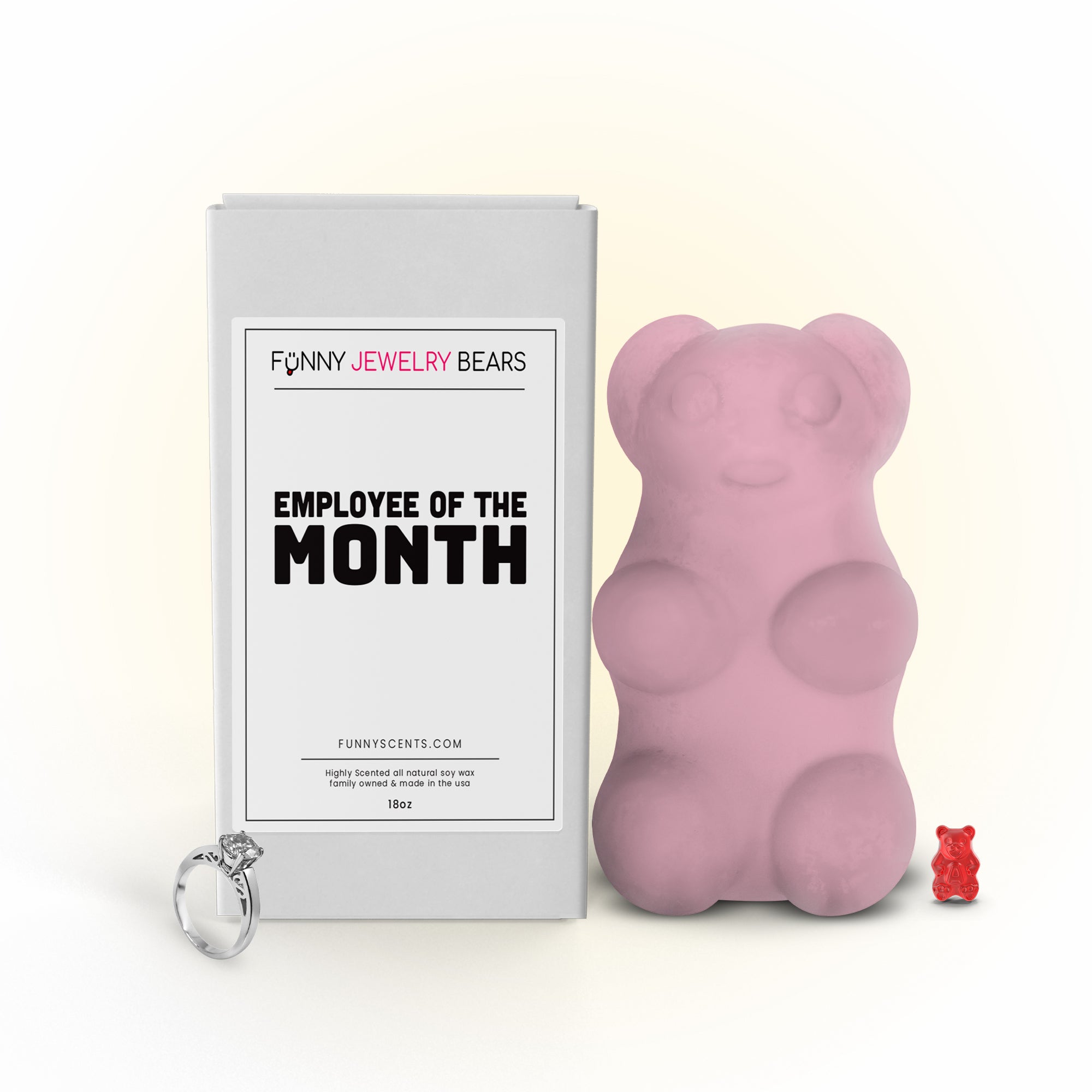 Employee Of The Month Funny Jewelry Bear Wax Melts
