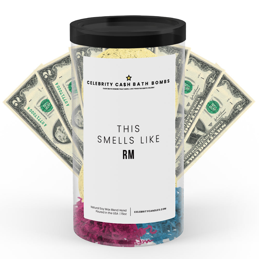 This Smells Like RM Celebrity Cash Bath Bombs