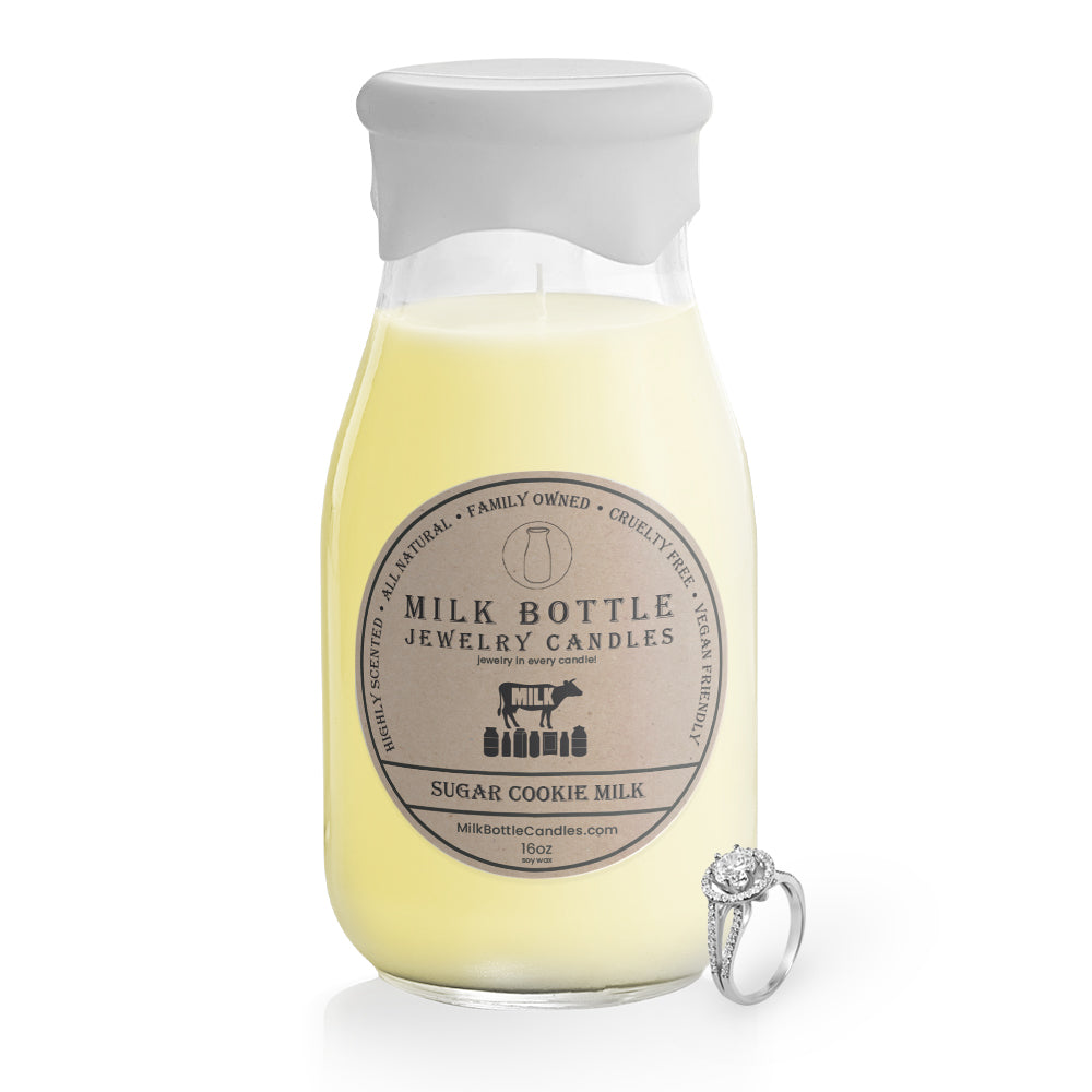 Sugar Cookie Milk - Milk Bottle Jewelry Candles