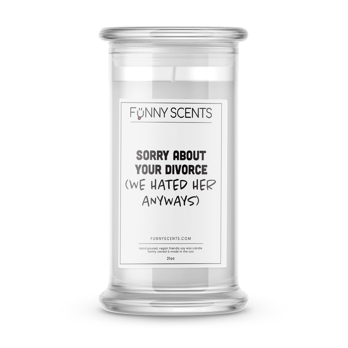 Sorry About Your Divorce ( We hated her anyways) Funny Candles