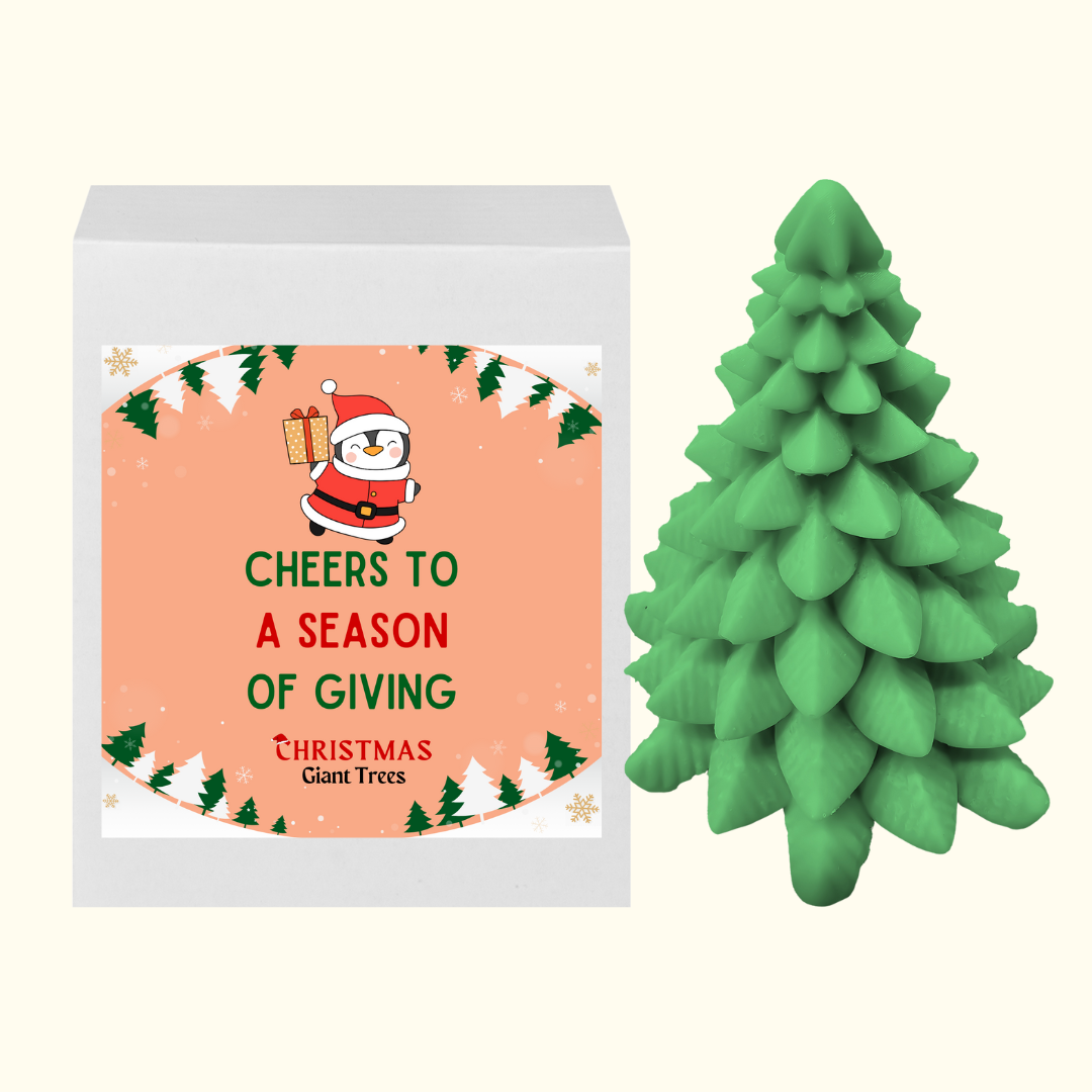 Cheers to a Season of Giving | Christmas Giant Tree