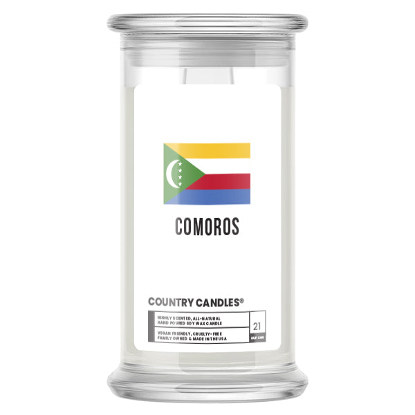 Comoros Country Candles