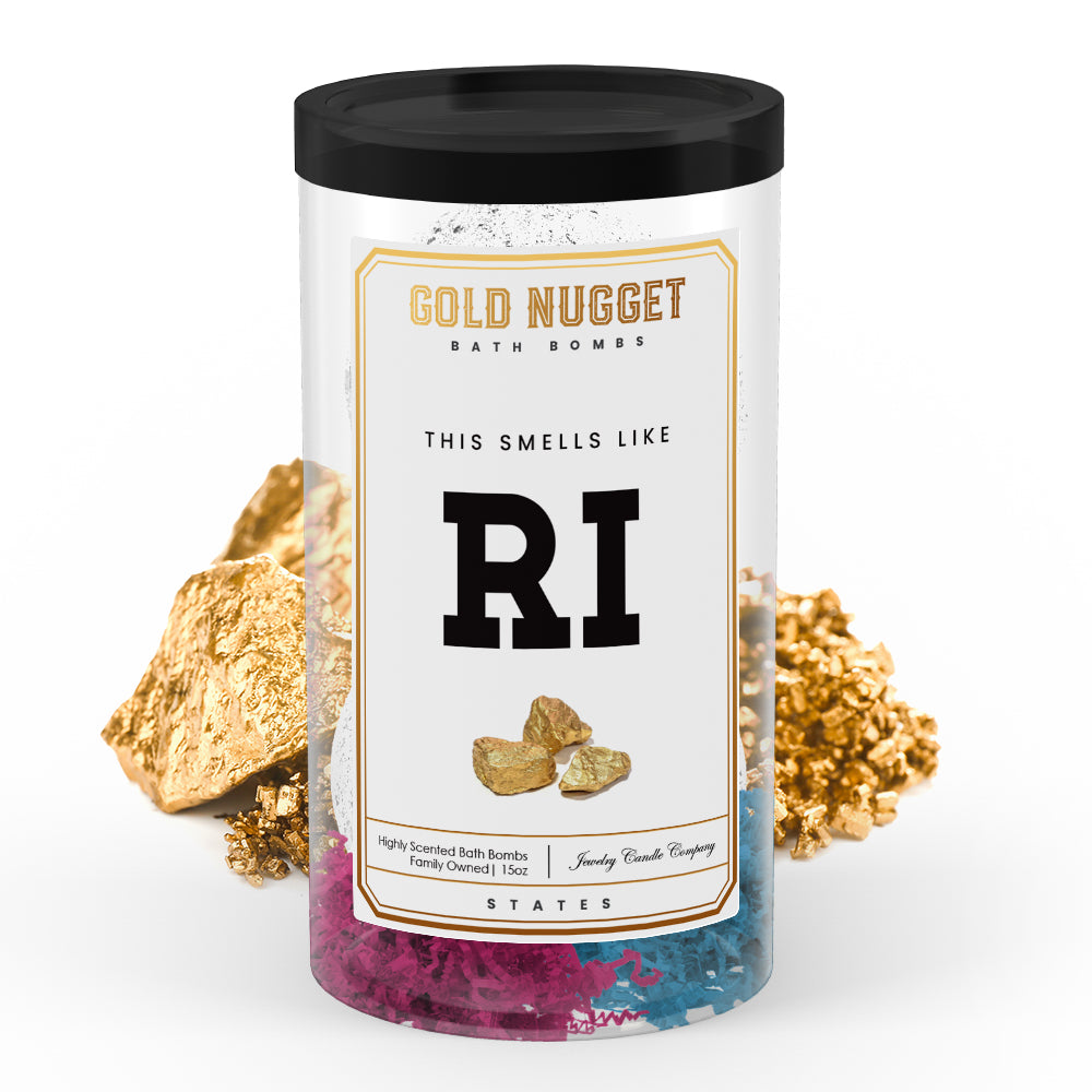 This Smells Like RI State Gold Nugget Bath Bombs