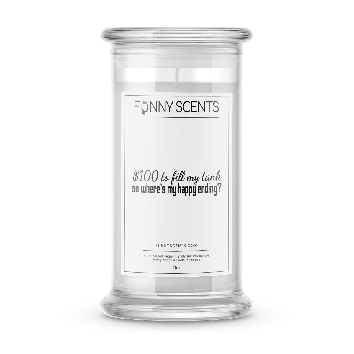 $100 to fill my tank so where's my happy ending? Funny Candles
