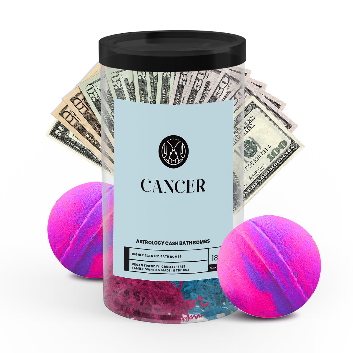 Cancer Astrology Cash Bath Bombs