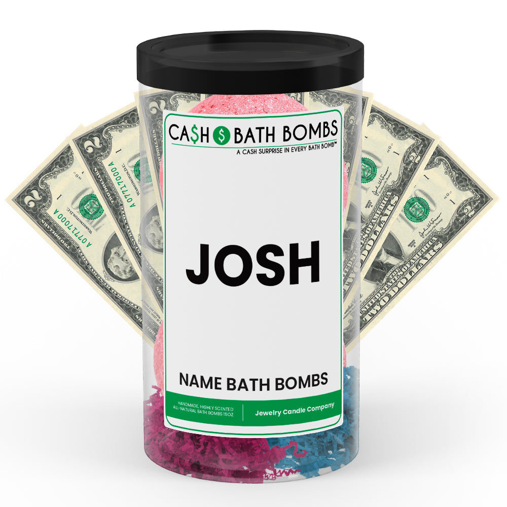 JOSH Name Cash Bath Bomb Tube