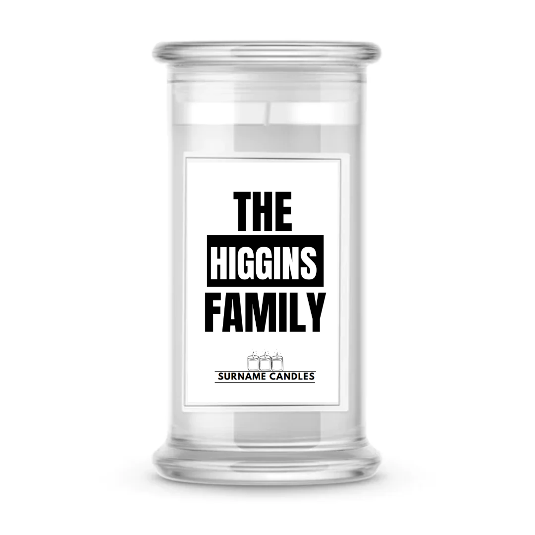 The Higgins Family | Surname Candles