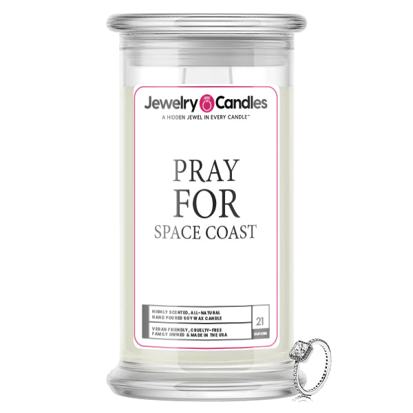 Pray For Space Coast Jewelry Candle