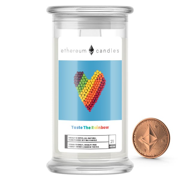 Taste The Rainbow Ethereum Candles