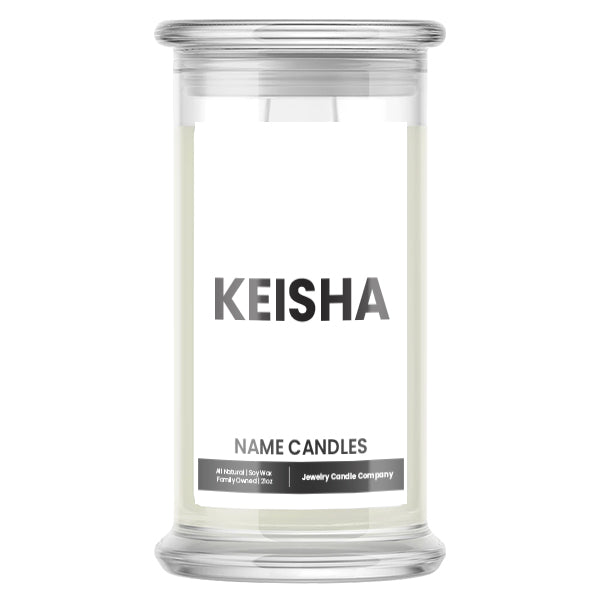 KEISHA Name Candles