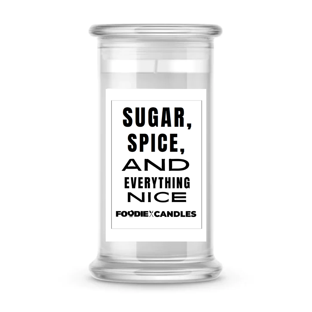 Sugar, spice, and everything nice | Foodie Candles