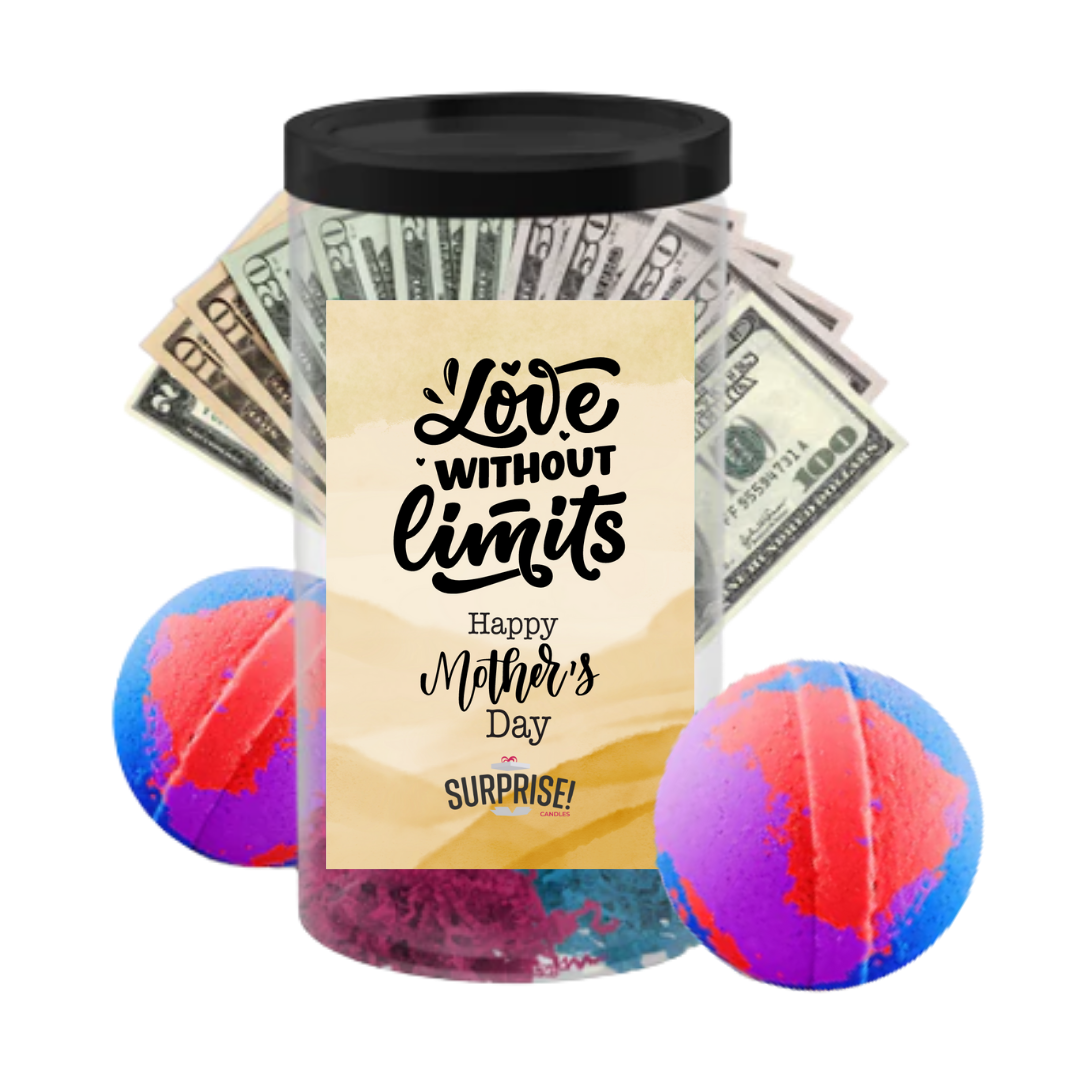Love Without Limits happy Mother's Day | MOTHERS DAY CASH MONEY BATH BOMBS