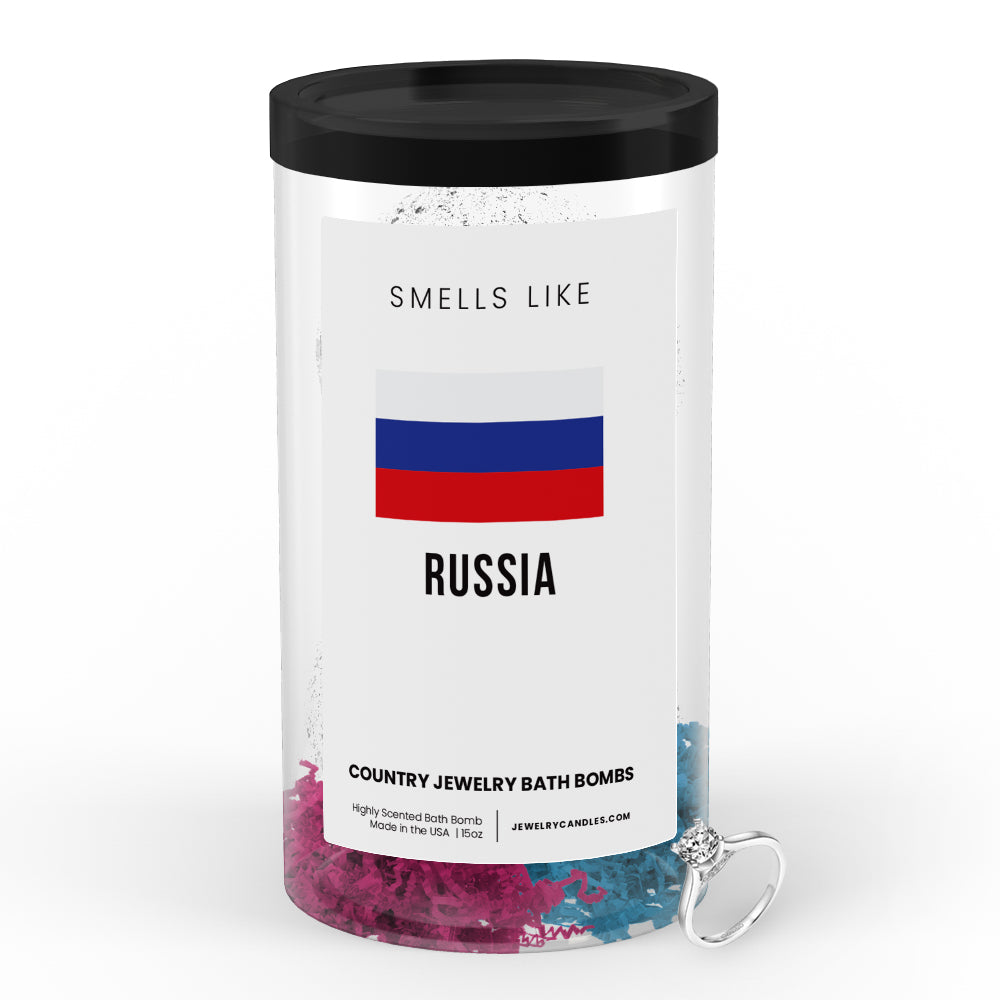 Smells Like Russia Country Jewelry Bath Bombs
