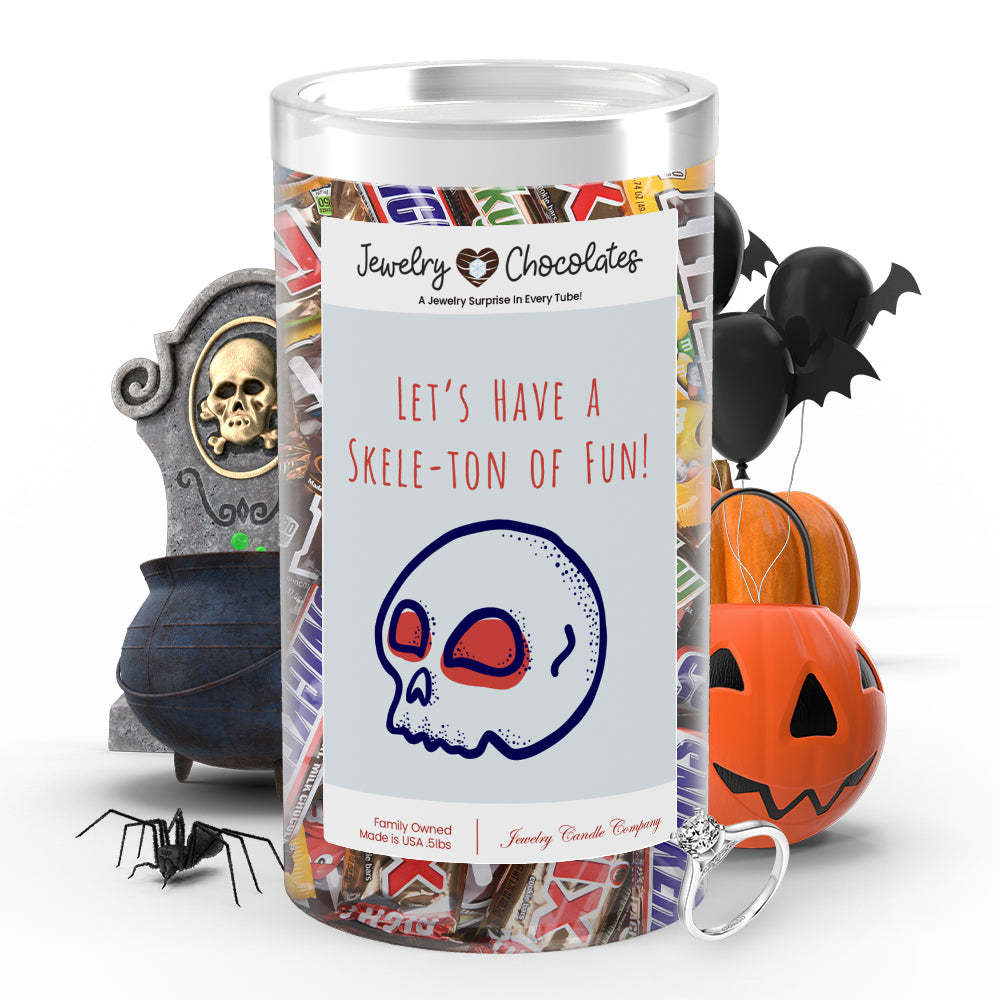 Let's have a skele-ton of fun! Jewelry Chocolates