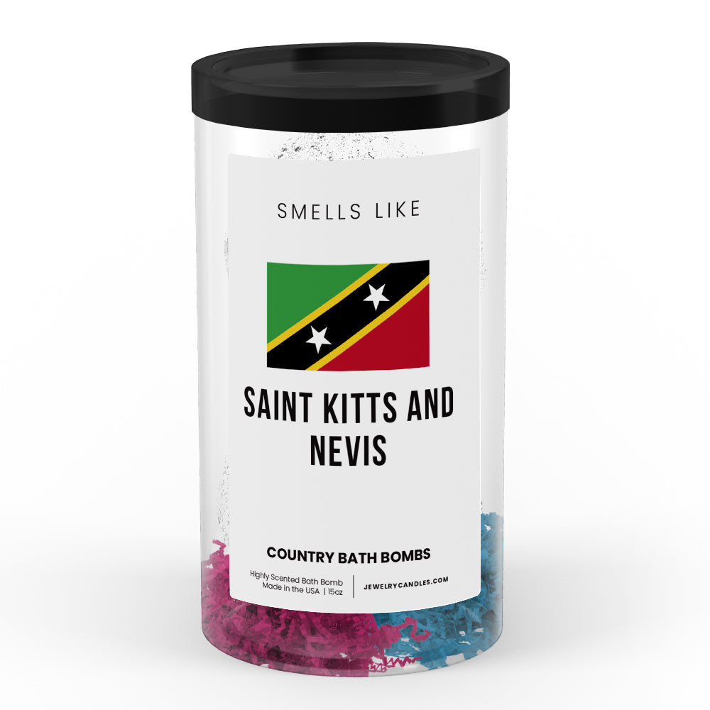 Smells Like Saint Kitta and Nevis Country Bath Bombs