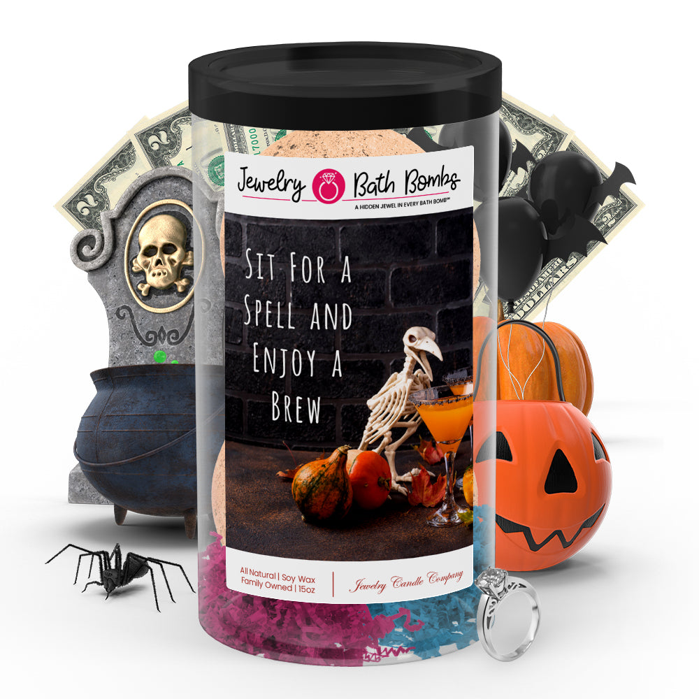 Sit for spell and enjoy a brew Jewelry Bath Bombs