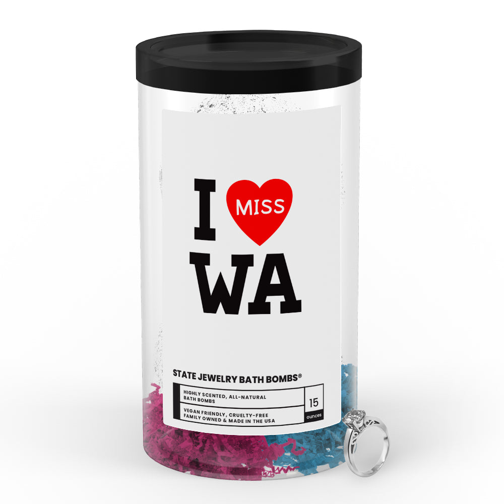 I miss WA State Jewelry Bath Bombs