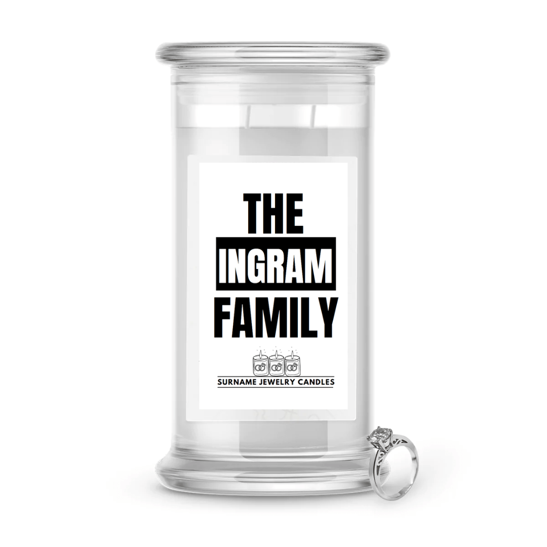 The Ingram Family | Surname Jewelry Candles