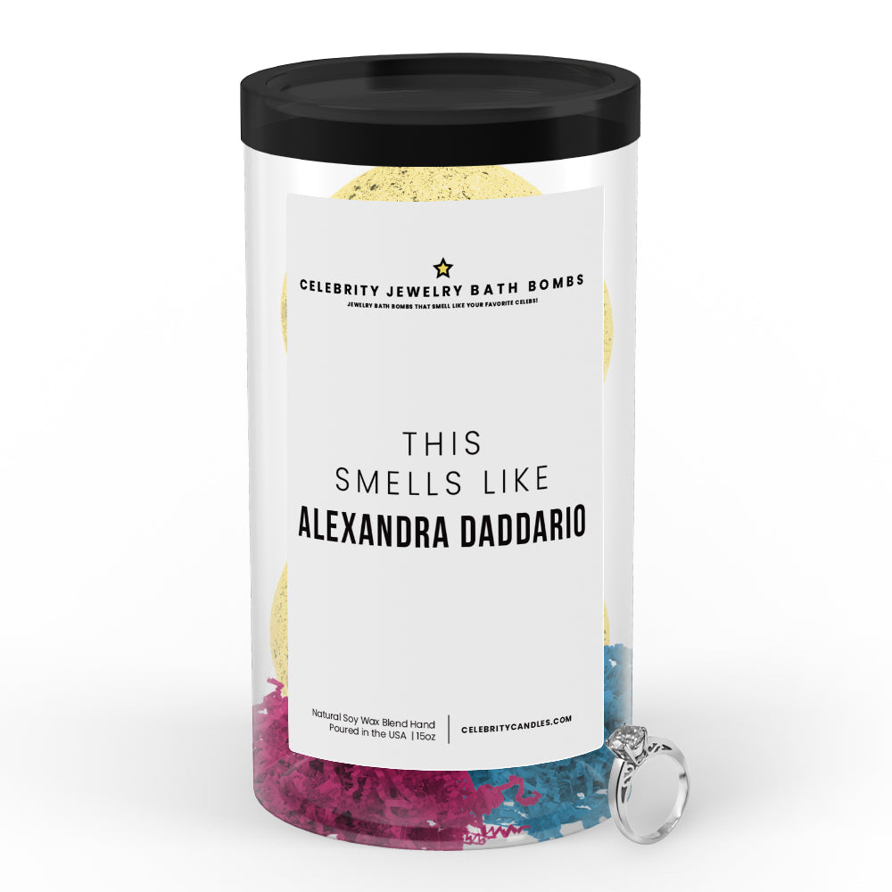 This Smells Like Alexandra Daddario Celebrity Jewelry Bath Bombs