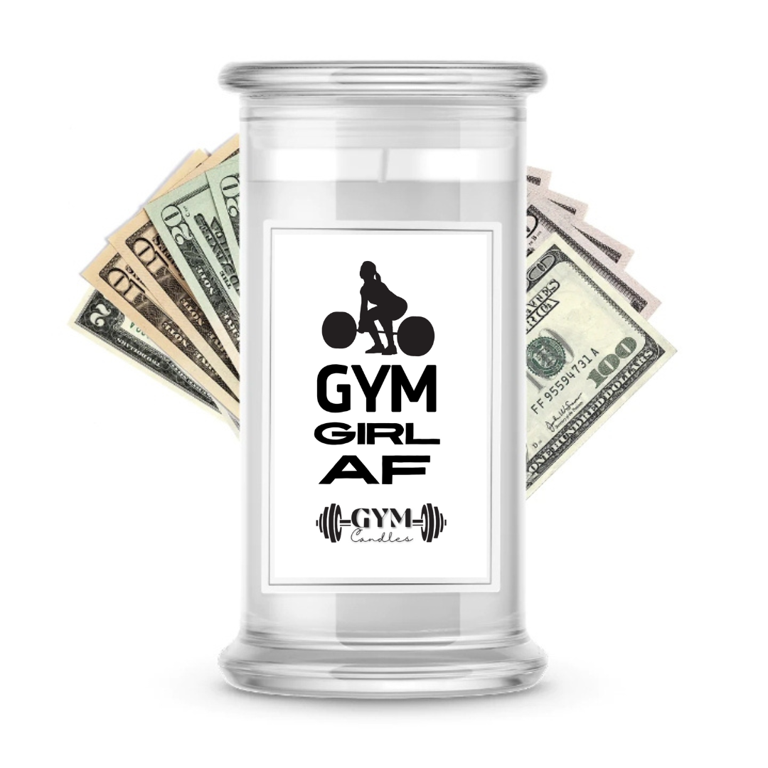 GYM Girl AF | Cash Gym Candles