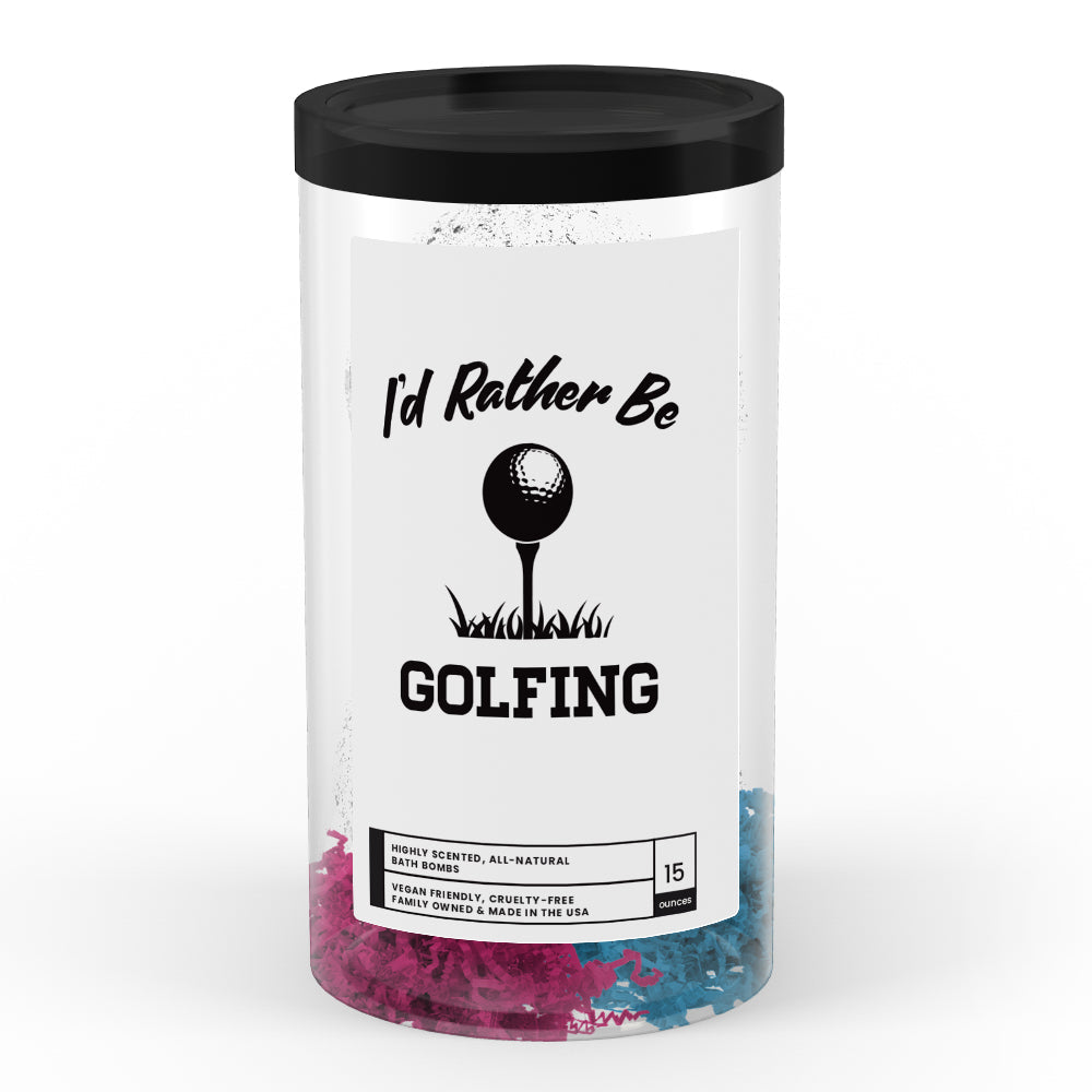 I'd rather be Golfing Bath Bombs