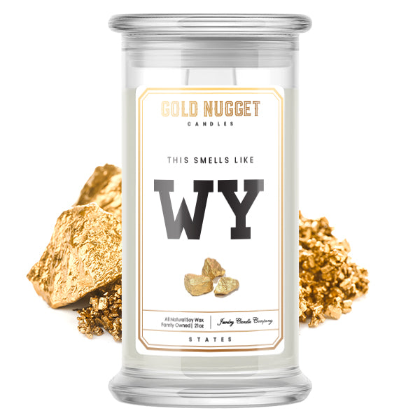 This Smells Like WY State Gold Nugget Candles