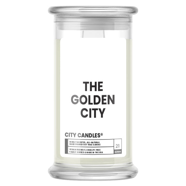 The Golden City Candle