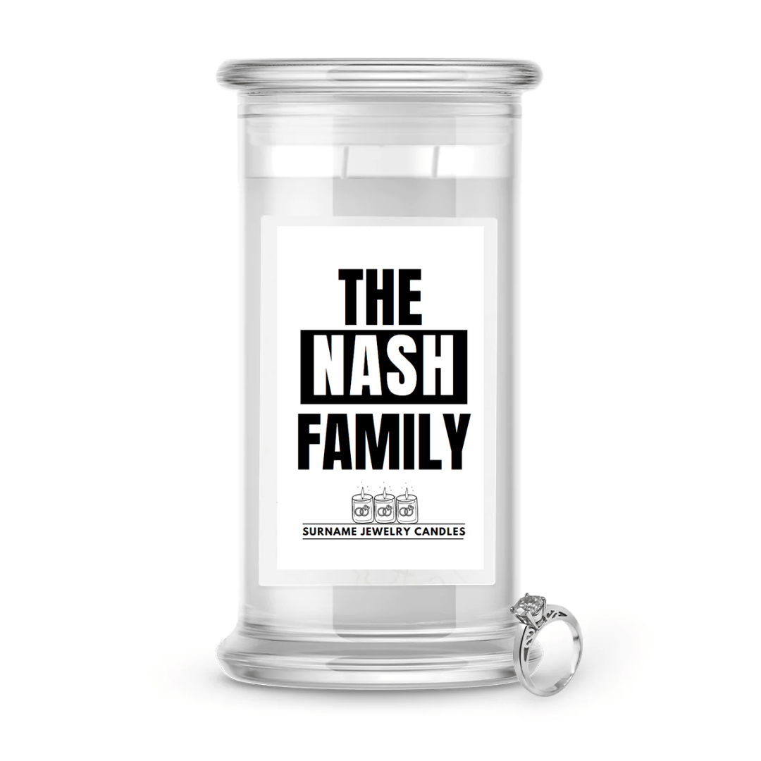 The Nash Family | Surname Jewelry Candles