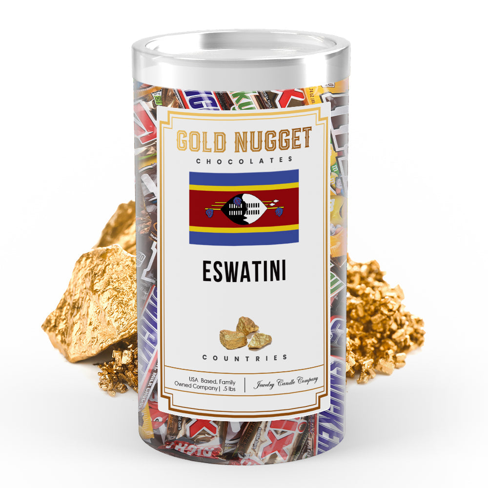 Eswatini Countries Gold Nugget Chocolates