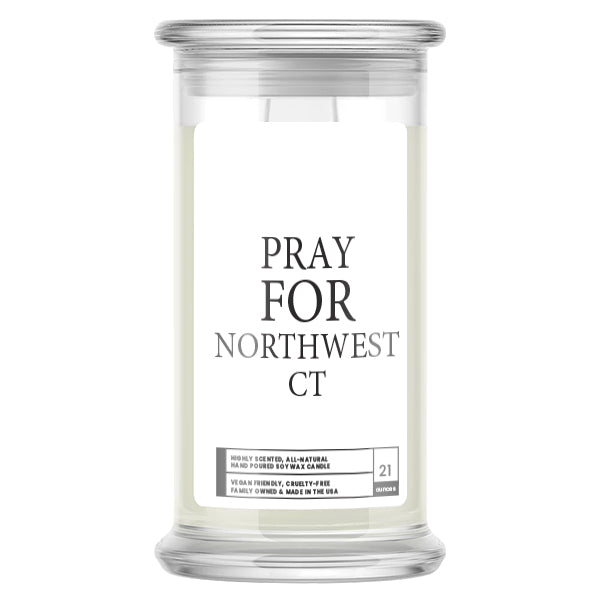 Pray For Northwest CT Candle