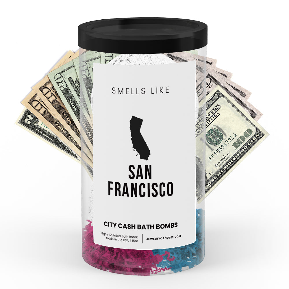 Smells Like San Francisco City Cash Bath Bombs