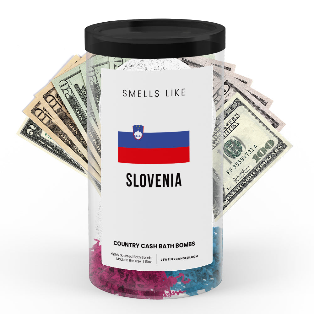 Smells Like Slovenia Country Cash Bath Bombs