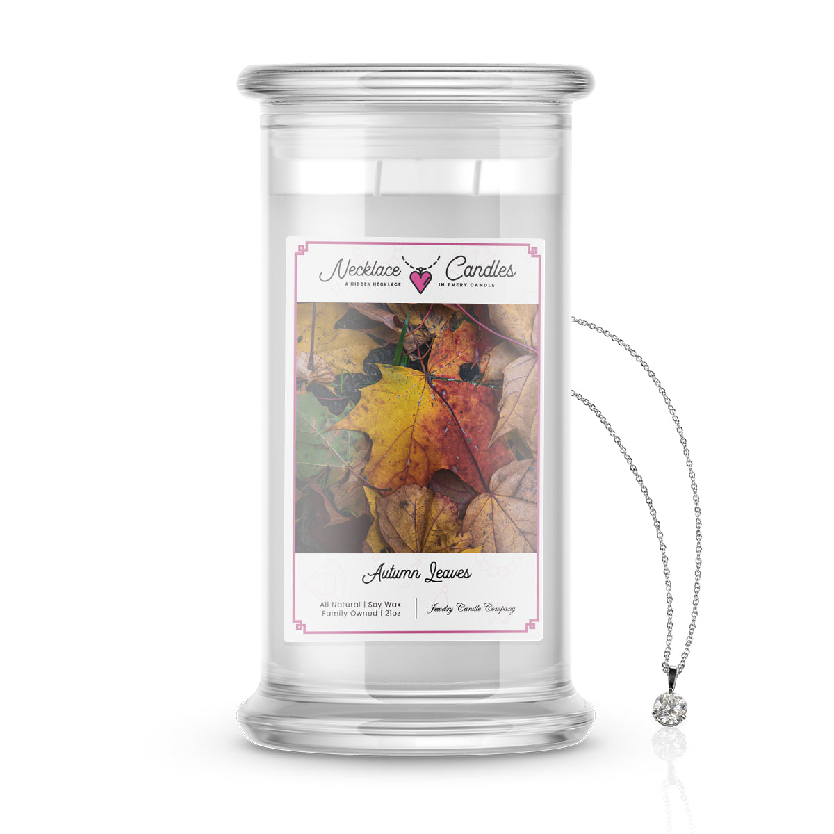 Autumn Leaves | Necklace Candles