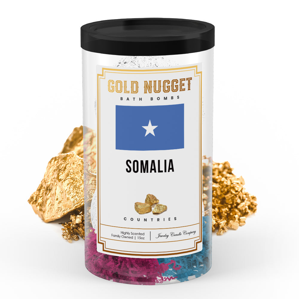 Somalia Countries Gold Nugget Bath Bombs