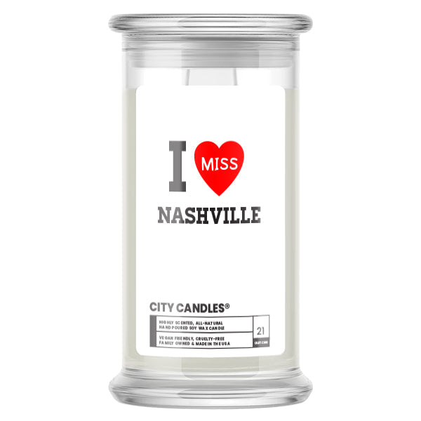 I miss Nashville City Candles