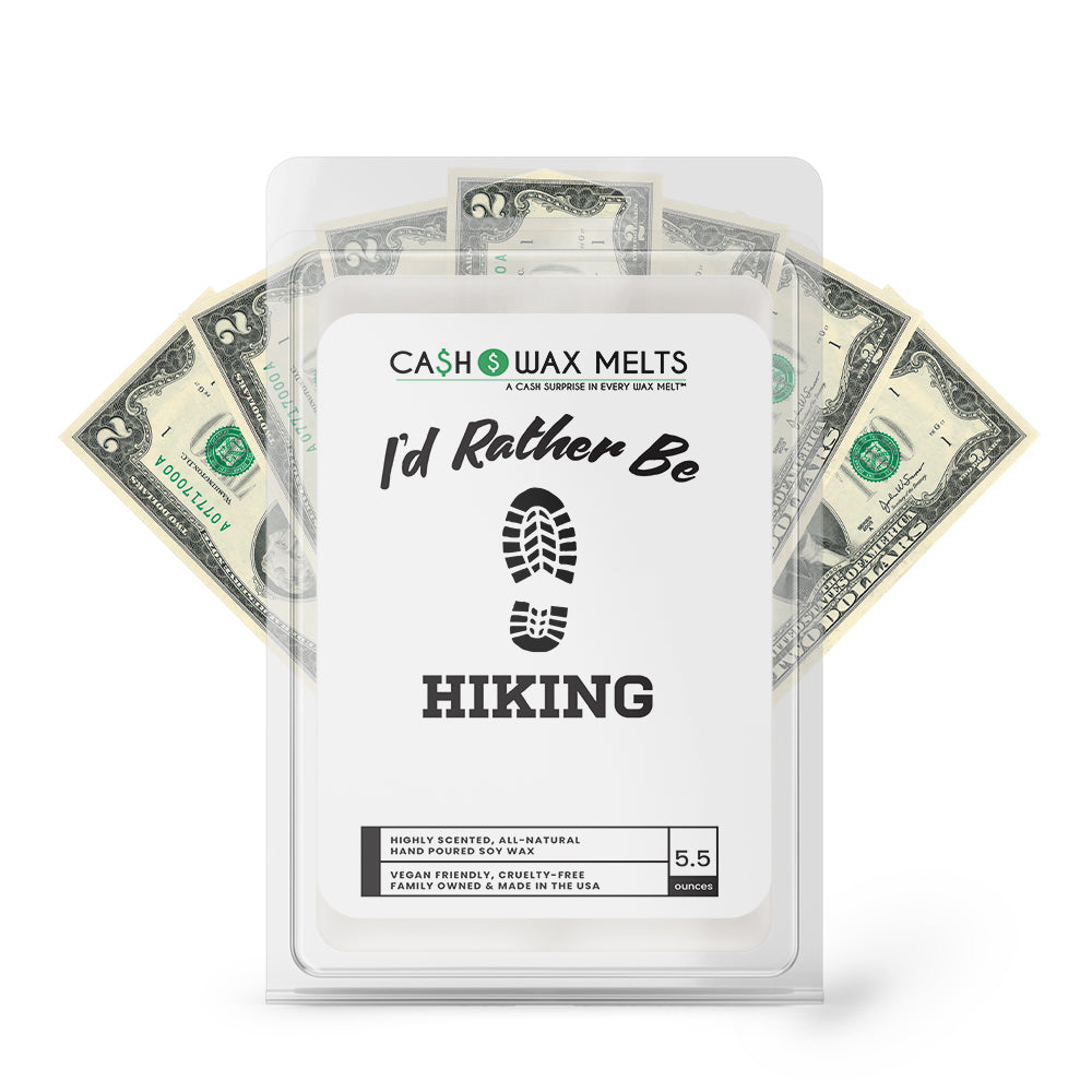 I'd rather be Hiking Cash Wax Melts
