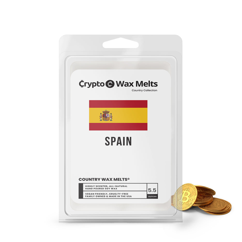 Spain Country Crypto Wax Melts