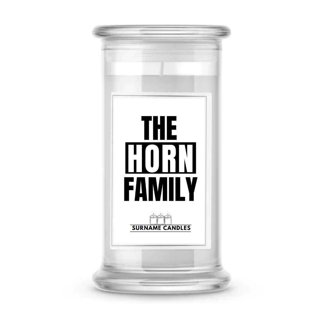 The Horn Family | Surname Candles