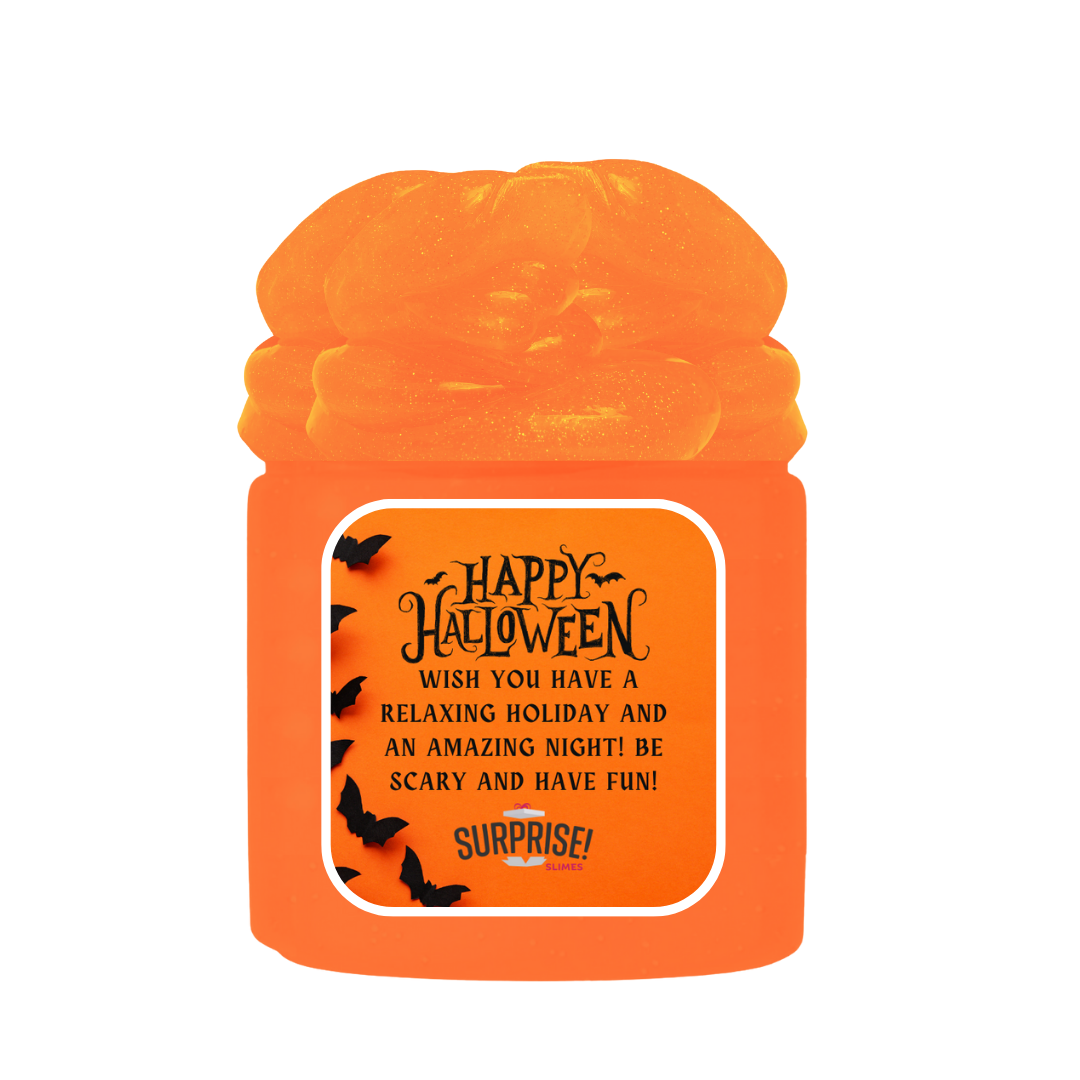A DAY FULL OF FUN IS ABOUT TO BEGIN! HAPPY HALLOWEEN FORGET ALL THE WORRIES FOR THE DAY AND HAVE A DAY FULL OF SWEET TREATS! HALLOWEEN SLIME