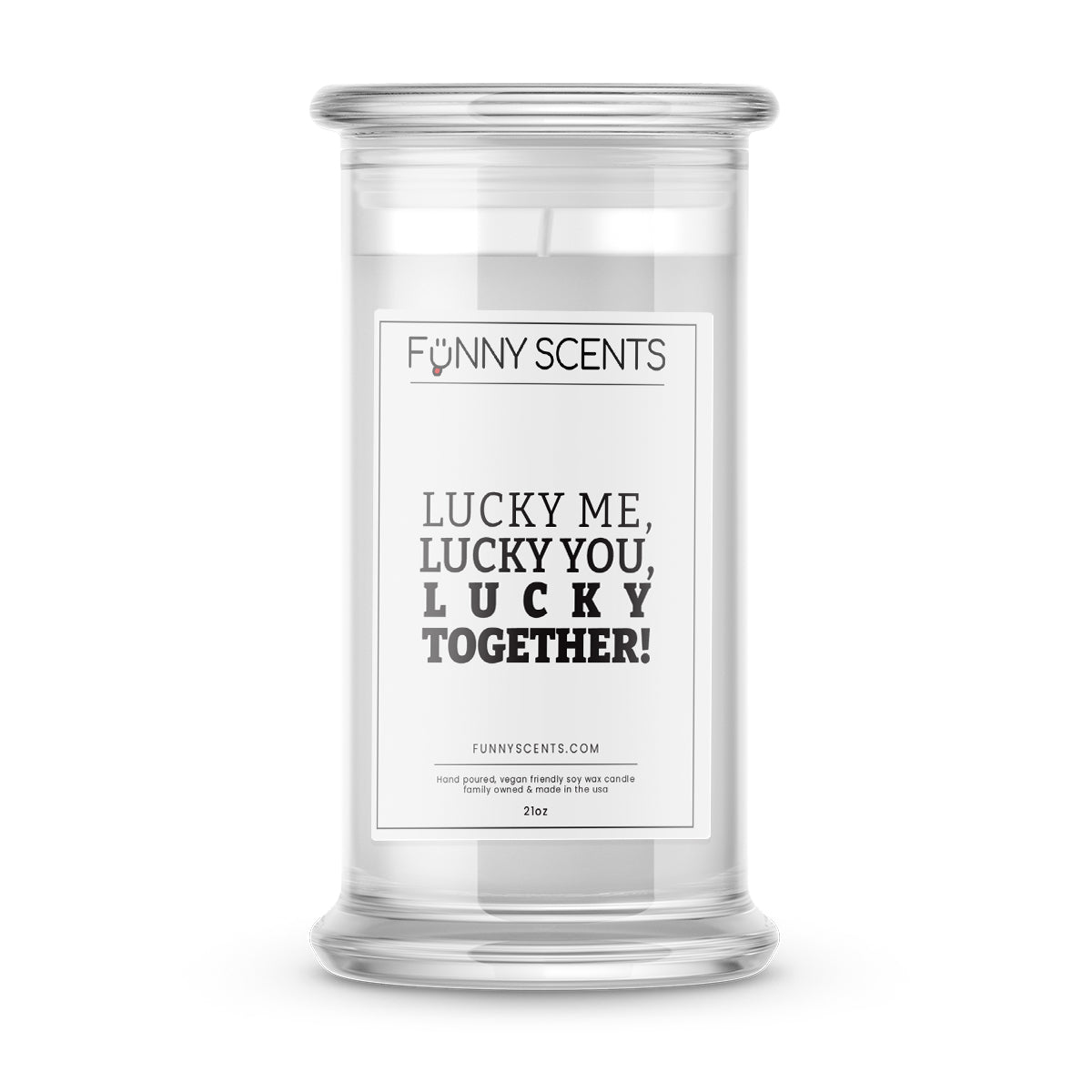 Lucky Me, Lucky You, Lucky Together! Funny Candles